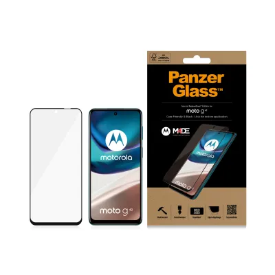 PanzerGlass - Tvrdené sklo UWF pre Motorola Moto G42, čierna