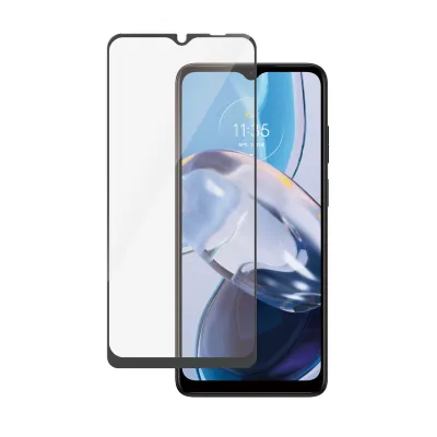 PanzerGlass - Tvrdené sklo UWF pre Motorola Moto E22s, čierna