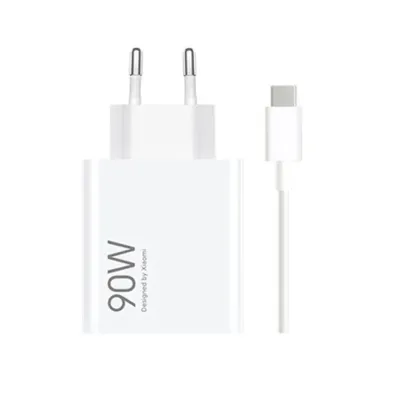 Xiaomi - Cestovný adaptér, 90 W, USB-A, biela