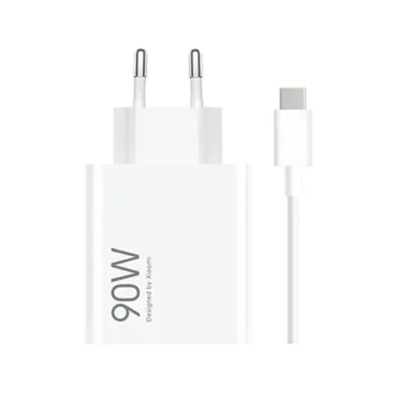 Xiaomi - Cestovný adaptér, 90 W, USB-A, biela
