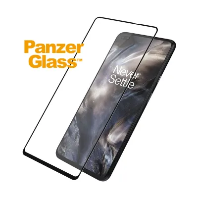 PanzerGlass - Tvrdené sklo Case Friendly pre OnePlus Nord, čierna