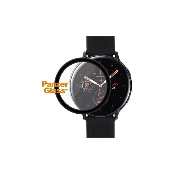 PanzerGlass - Tvrdené sklo Curved glass pre Samsung Galaxy Watch Active2 44 mm, čierna