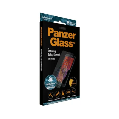 PanzerGlass - Tvrdené sklo Case Friendly AB pre Samsung Galaxy Xcover 5, číra