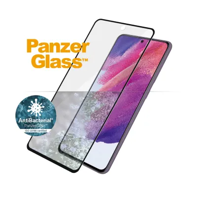 PanzerGlass - Tvrdené sklo Case Friendly AB pre Samsung Galaxy S21 FE, čierna