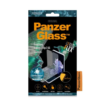 PanzerGlass - Ochranná fólia Case Friendly AB pre Samsung Galaxy Z Flip3 5G, číra