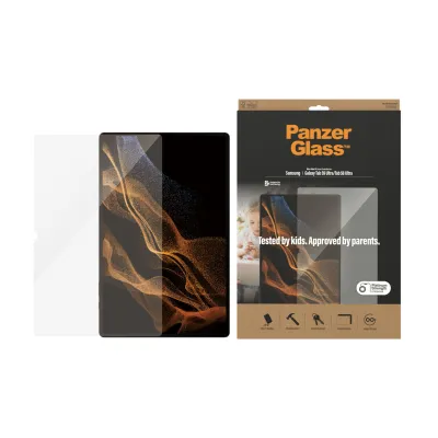 PanzerGlass - Tvrdené sklo UWF pre Samsung Galaxy Tab S9 Ultra/Tab S8 Ultra, číra