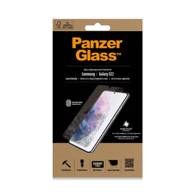 PanzerGlass - Tvrdené sklo Case Friendly AB pre Samsung Galaxy S22, číra