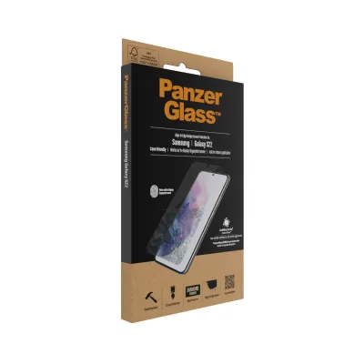 PanzerGlass - Tvrdené sklo Case Friendly AB pre Samsung Galaxy S22, číra