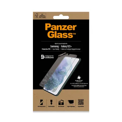 PanzerGlass - Ochranná fólia Case Friendly AB pre Samsung Galaxy S22+, číra