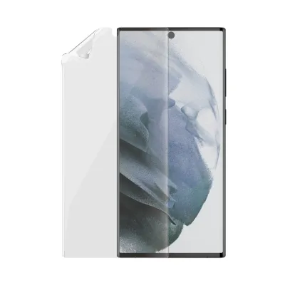PanzerGlass - Ochranná fólia Case Friendly AB TPU pre Samsung Galaxy S22 Ultra, číra