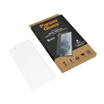 PanzerGlass - Ochranná fólia Case Friendly AB TPU pre Samsung Galaxy S22 Ultra, číra