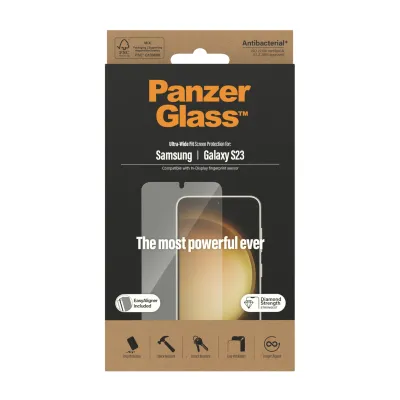 PanzerGlass - Tvrdené sklo UWF AB FP wA pre Samsung Galaxy S23, číra