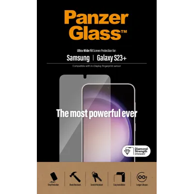 PanzerGlass - Tvrdené sklo UWF AB FP pre Samsung Galaxy S23+, číra