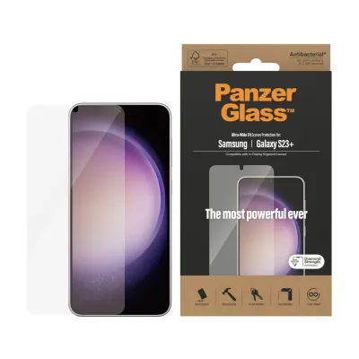 PanzerGlass - Tvrdené sklo UWF AB FP pre Samsung Galaxy S23+, číra