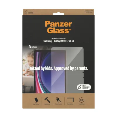 PanzerGlass - Tvrdené sklo UWF AB pre Samsung Galaxy Tab S9/S9 FE, číra