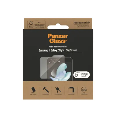 PanzerGlass - Tvrdené sklo AB pre Samsung Galaxy Z Flip5 5G, číra
