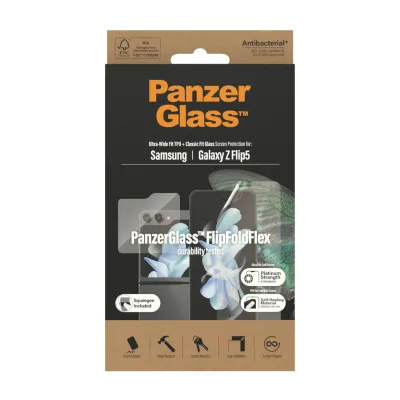 PanzerGlass - Ochranná fólia UWF AB pre Samsung Galaxy Z Flip5, číra