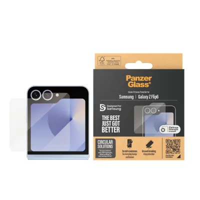 PanzerGlass - Tvrdené sklo Classic Fit pre Samsung Galaxy Z Flip6, číra
