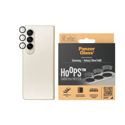 PanzerGlass - Ochranný kryt objektívu Hoops pre Samsung Galaxy Z Fold6, čierna