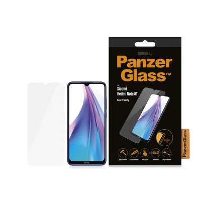 PanzerGlass - Tvrdené sklo Case Friendly pre Xiaomi Redmi Note 8T, čierna