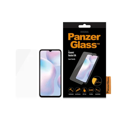 PanzerGlass - Tvrdené sklo Case Friendly pre Xiaomi Redmi 9A/9AT/9C, čierna