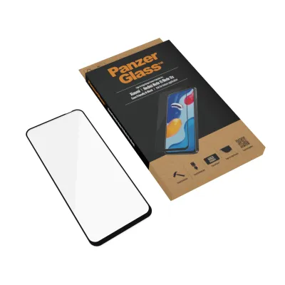 PanzerGlass - Tvrdené sklo Case Friendly pre Xiaomi Redmi Note 12S/11S/11, čierna