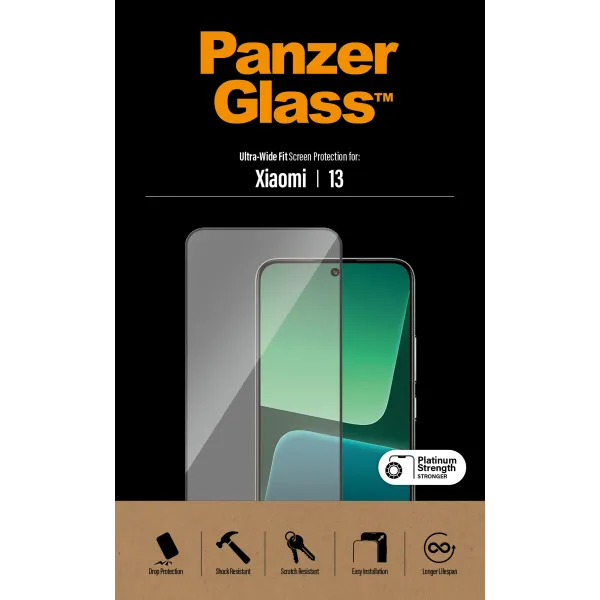 PanzerGlass - Tvrdené sklo UWF AB pre Xiaomi 14/13, čierna