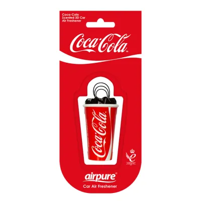 AirPure - Coca-Cola 3D Závesná vôňa do auta
