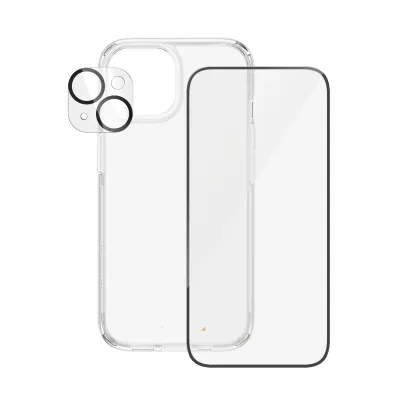 PanzerGlass - Bundle PicturePerfect + Tvrdené sklo UWF + Hard Case D3O pre iPhone 15