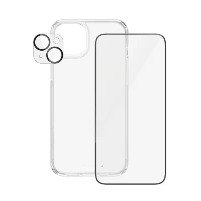 PanzerGlass - Bundle PicturePerfect + Tvrdené sklo UWF + Hard Case D3O pre iPhone 15 Plus
