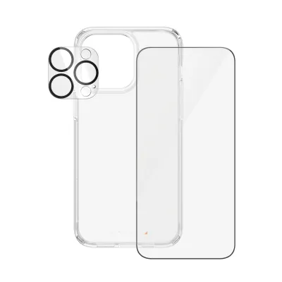 PanzerGlass - Bundle PicturePerfect + Tvrdené sklo UWF + Hard Case D3O pre iPhone 15 Pro Max