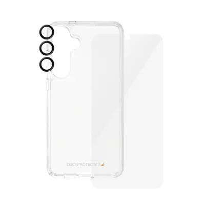 PanzerGlass - Bundle Hoops + Tvrdené sklo UWF + Hard Case D3O pre Samsung Galaxy S24+