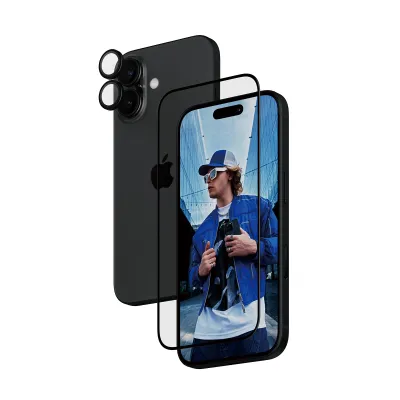 PanzerGlass - Bundle Hoops + Tvrdené sklo UWF pre iPhone 16