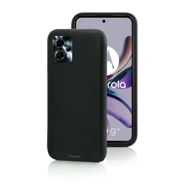 Fonex - Puzdro TPU pre Motorola Moto G13/G23, čierna