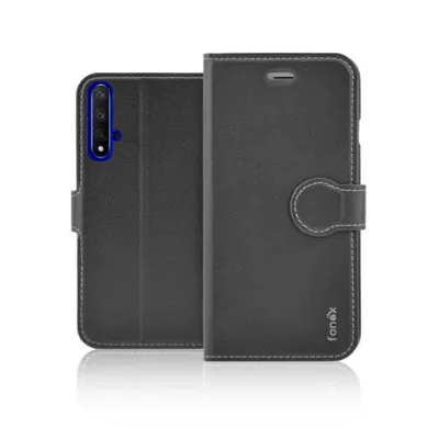 Fonex - Puzdro Book Identity pre Honor 20/Honor 20s/Huawei nova 5T, čierna