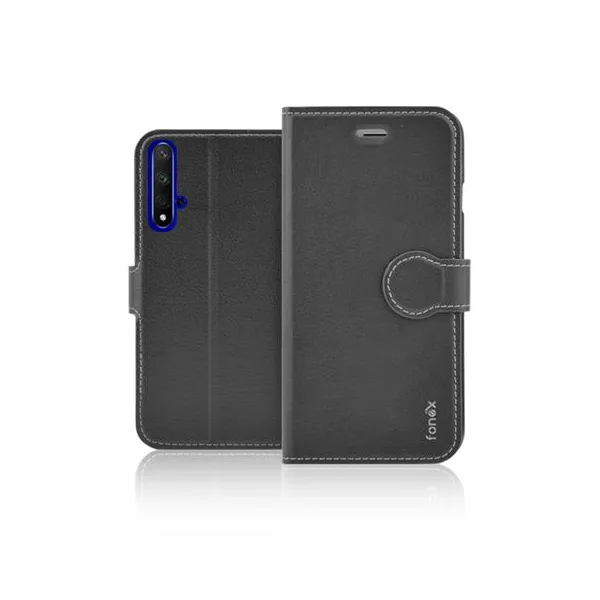Fonex - Puzdro Book Identity pre Honor 20/Honor 20s/Huawei nova 5T, čierna