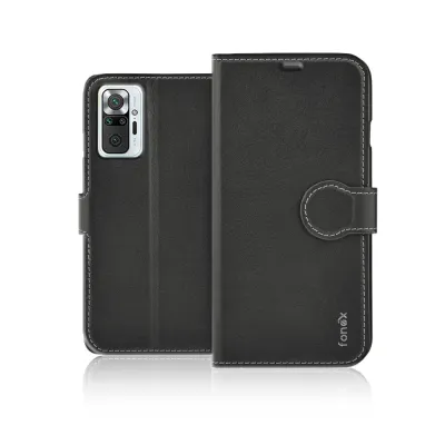 Fonex - Puzdro Book Identity pre Xiaomi Redmi Note 10 Pro, čierna