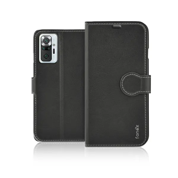Fonex - Puzdro Book Identity pre Xiaomi Redmi Note 10 Pro, čierna