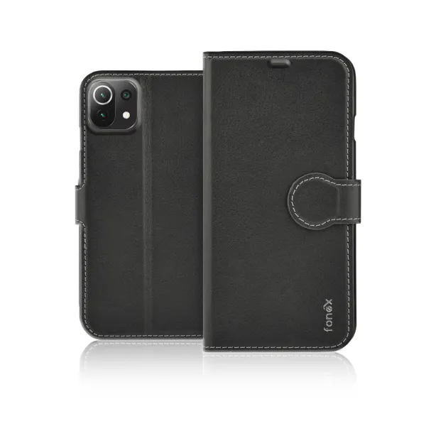 Fonex - Puzdro Book Identity pre Xiaomi Mi 11 Lite 5G, čierna