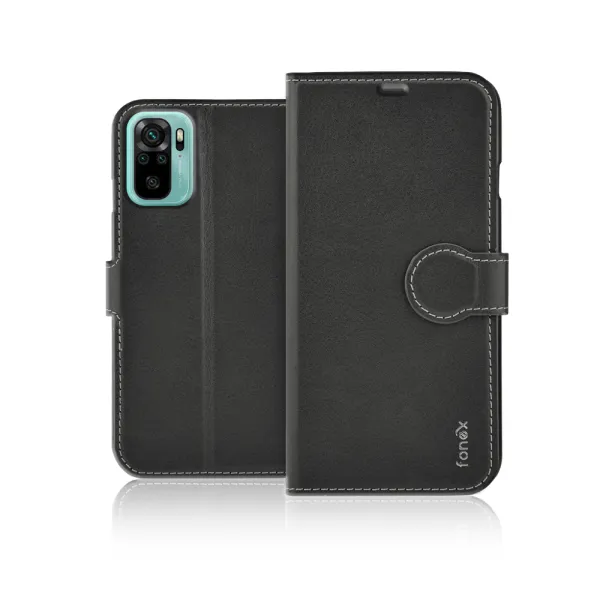 Fonex - Puzdro Book Identity pre Xiaomi Redmi Note 10/10S, čierna