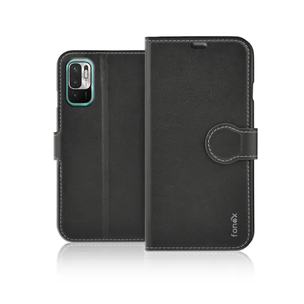 Fonex - Puzdro Book Identity pre Xiaomi Redmi Note 10 5G, čierna