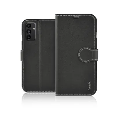 Fonex - Puzdro Book Identity pre Samsung Galaxy A13 4G, čierna