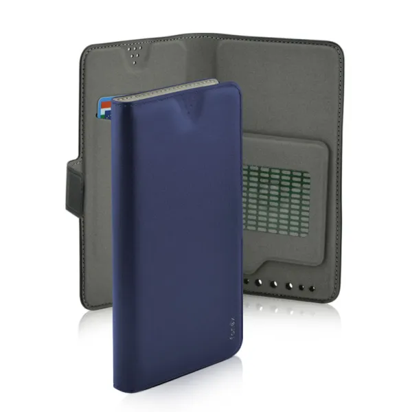 Fonex - Puzdro Twin Universal Book pre smartfón od 6,3'' do 6,7'', modrá