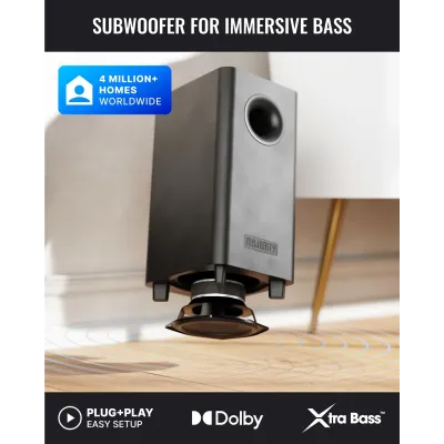 Majority - Soundbar a Subwoofer Bowfell Axis 2.1 Dolby, čierna