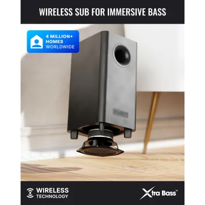 Majority - 5.1 Audio systým Bowfell Halo 5.1 Atmos, čierna