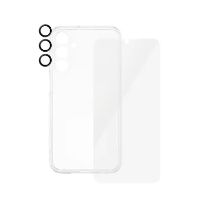 SAFE - Bundle Ochranný kryt objektívu + Tvrdené sklo UWF + Puzdro TPU pre Samsung Galaxy A15 5G
