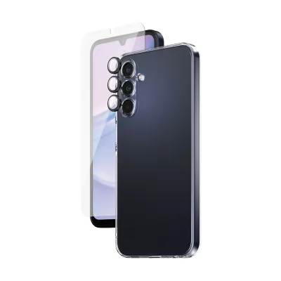 SAFE - Bundle Ochranný kryt objektívu + Tvrdené sklo UWF + Puzdro TPU pre Samsung Galaxy A15 5G