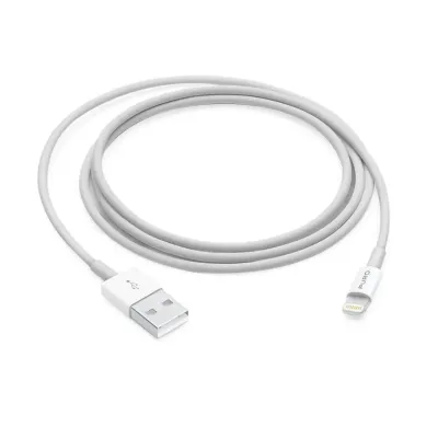 PURO - Kábel USB-A/MFI Lightning, 10 W, Plain, 1 m, biela