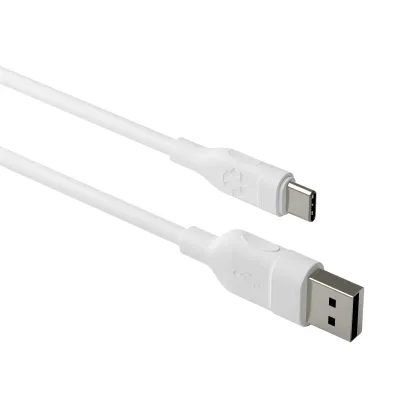 dbramante1928 - Kábel USB-C/USB-A, 18 W, re-charge, 2,5 m, biela