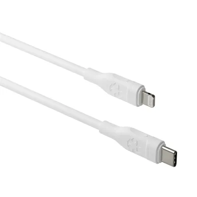 dbramante1928 - Kábel USB-C/Lightning, 30 W, re-charge, 2,5 m, biela
